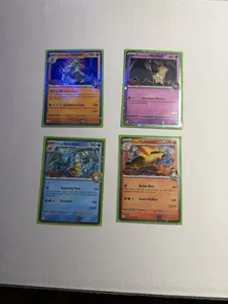 2025 Pokemon TCG Destined Rivals Prerelease Staff Promo Cards Set of 4 - Image 1