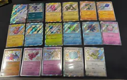 Pokemon TCG 17 Card Shiny Lot Paldean Fates Shiny Rare NM Ditto Gardevoir - Image 1