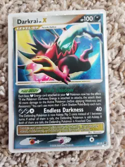 Pokemon TCG Darkrai LV.X DP19 Ultra Rare Diamond & Pearl Promo Card - Image 1