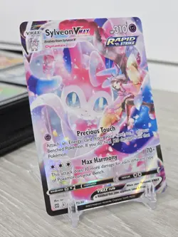 Pokemon Card TCG Sylveon VMAX TG15/TG30 Sword & Shield Brilliant Stars Holo NM - Image 1