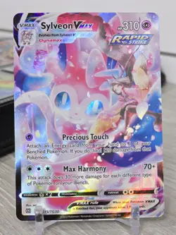 Pokemon Card TCG Sylveon VMAX TG15/TG30 Sword & Shield Brilliant Stars Holo NM - Image 3