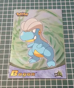 Holofoil Pokemon 2003 Topps Advanced Bagon Silver Foil Holo #16 Vintage Card - Image 2
