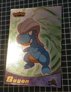 Holofoil Pokemon 2003 Topps Advanced Bagon Silver Foil Holo #16 Vintage Card - Image 4