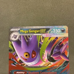 [NM] Mega Gengar EX 056/094 - Phantasmal Flames - Double Rare Pokemon Card - Image 2