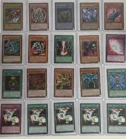 Vintage YUGIOH Collection. Over 100 cards. $500 Value on TCG player - Image 1