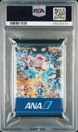 2015 POKEMON ANA PAIR CARDS MEGA MEWTWO X PSA 9 - Image 2