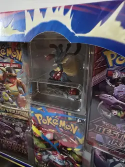 🚨POKEMON TCG MEGA LUCARIO EX FIGURE COLLECTION CARDS ENG Lot Of 4 Ready To Ship - Image 2