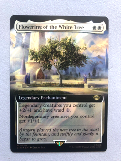Mtg Carte Magic Lord of the Rings Flowering of the White Tree Surge FOIL NM - Image 1