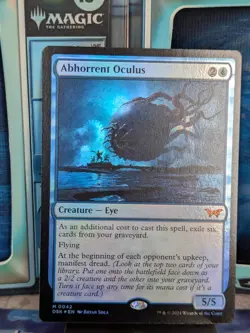 MTG Abhorrent Oculus Duskmourn: House of Horror Foil - Image 1
