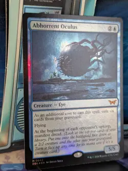 MTG Abhorrent Oculus Duskmourn: House of Horror Foil - Image 2