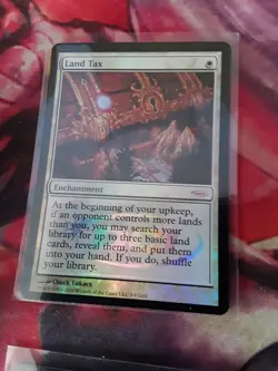 MTG Magic The Gathering TCG Land Tax Judge Rewards Promos 2010-05 - Image 1