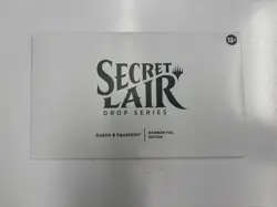 MTG Secret Lair: Goblin & Squabblin' Foil Edition (foil) (NIB) - Image 1