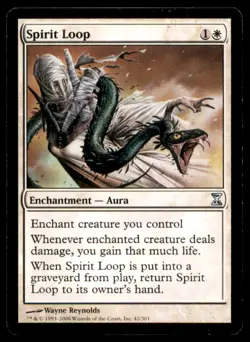 Spirit Loop LP Light Play Time Spiral MTG [5688] - Image 1