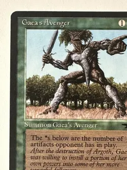Gaea's Avenger Antiquities Magic the Gathering Read Description - Image 2