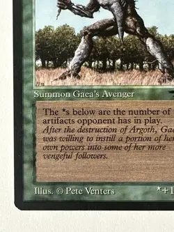 Gaea's Avenger Antiquities Magic the Gathering Read Description - Image 4
