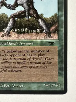 Gaea's Avenger Antiquities Magic the Gathering Read Description - Image 5