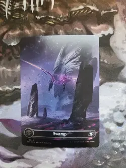 Swamp (0369) (Borderless) (Galaxy Foil) Edge of Eternities Foil - Image 1