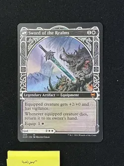 Halvar, God of Battle (Showcase) Kaldheim Regular Mythic Magic the Gathering NM! - Image 2