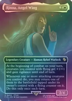 Rinoa, Angel Wing - Borderless (Foil) (FIC) - Image 1