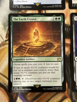 Water Wind Darkness Earth Crystal Lot of 4 (Regular) Final Fantasy English - NM - Image 4