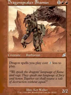 Scourge #89 Dragonspeaker Shaman - Image 1