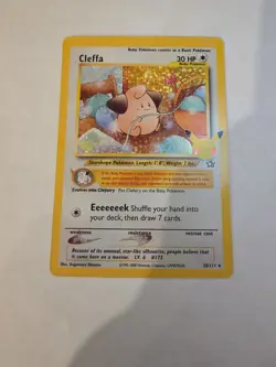 Cleffa 20/111 Pokemon TCG Celebrations 25th Anniversary Holo Rare NM - Image 1
