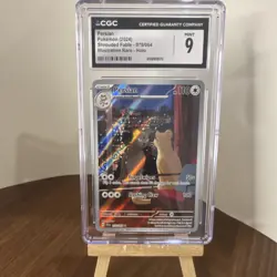 Pokemon Persian 078/064 Sv: Shrouded Fable Illustration Rare Holo CGC 9 2024 - Image 1