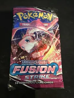 Pokemon Sword & Shield Fusion Strike Booster Pack Random Art - Image 1