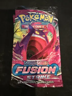 Pokemon Sword & Shield Fusion Strike Booster Pack Random Art - Image 2