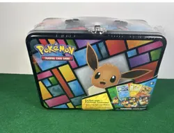 Pokemon TCG - Eevee Collector's Chest Lunchbox Tin 2021 FACTORY SEALED! 820650809514 - Image 1