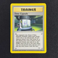 Time Capsule 90/111 Rare Neo Genesis Unlimited 2000 Pokemon WOTC Vintage English - Image 1