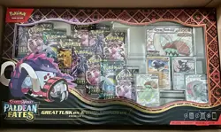 Pokemon TCG Paldean Fates Great Tusk Iron Threads Ex Premium Collection Lot of 3 - Image 1