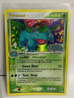 Venusaur - 28/100 Ex Crystal Guardians 2006 - Stamped - Pokemon TCG - Image 1