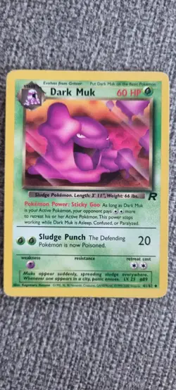 Dark Muk - Pokemon TCG - MP - Uncommon - Team Rocket 41/82 - Image 1