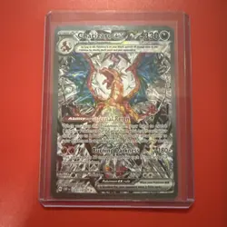 Pokemon Charizard ex SAR 223/197 Sv03: Obsidian Flames Holo Rare EN - MINT - Image 1