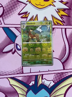 Pokemon TCG - Sawsbuck 007/086 - White Flare - Master Ball Reverse Holo - NM/M - Image 1