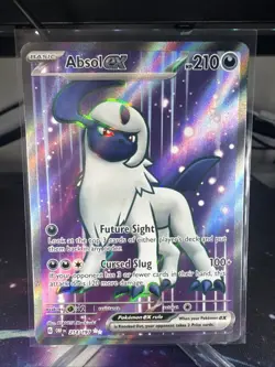Pokemon TCG Absol EX 214/197 Holo Ultra Rare Scarlet Violet: Obsidian Flames - Image 1