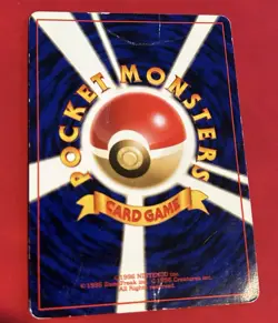 Pokemon Hypno Fossil Holo 097 - With Partial Swirl - Heavily Played - Image 2