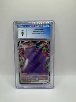 2021 POKEMON SWORD & SHIELD SHINING FATES #051 FULL ART/DITTO VMAX CGC 9 - Image 1