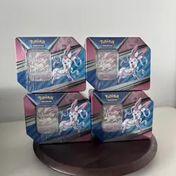 Pokemon Tcg V Heroes Tin sylveon (5 Packs) - Image 1