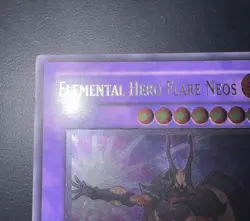 Yu-Gi-Oh Elemental Hero Flare Neos Ultimate Rare POTD-EN032 1st Edition NM - Image 2