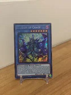 Yugioh - Illusion of Chaos Secret Rare - BACH-EN034 - Image 1