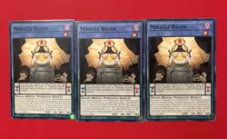 Yugioh! 3x Miracle Raven Duelist Advance DUAD-EN084 NM SHIPS ASAP! - Image 1