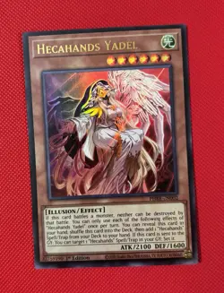 Yugioh! Hecahands Yadel PHRE-EN002 Ultra Rare 1st Ed NM - Image 1