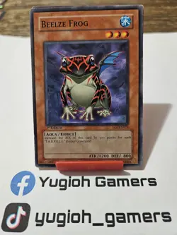 Yu-Gi-Oh Beelze Frog SOI 1st Edition Common Light Played - Image 1