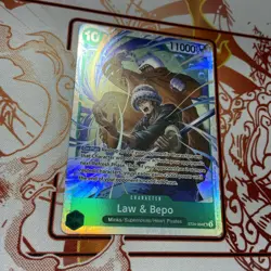 Law & Bepo - ST24-002 - SR Holo - One Piece Card Game N/M - Image 3