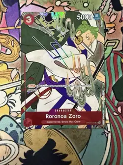 Roronoa Zoro (English Version 1st Anniversary Set) OP01-025 One Piece - Image 1