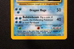 Gyarados Base Set Holo Pokemon Card | MP (Damaged) - Image 3