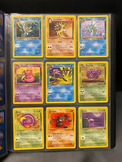 NEAR MINT - Fossil Set Complete Common and Uncommon 1999 Pokemon Cards Bundle - Image 3