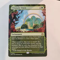 Prismatic Omen Wilds of Eldraine Enchanting Tales 60 NM MTG Magic the Gathering - Image 1